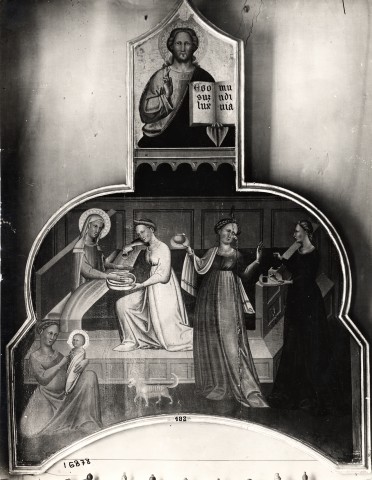 Bulloz — Maestro della Cappella Bracciolini - sec. XIV/ XV - Nascita di Maria Vergine — insieme